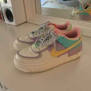 Nike Air Force One pastel shoe